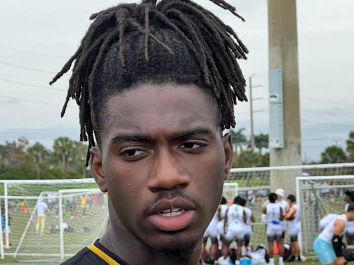 Jeremiah Shack Wide Receiver Jacksonville (Fla.) Mandarin / Burch Sports 2023 - Photo Battle Miami January 2022